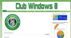 Desktop Screenshot of club-windows8.com